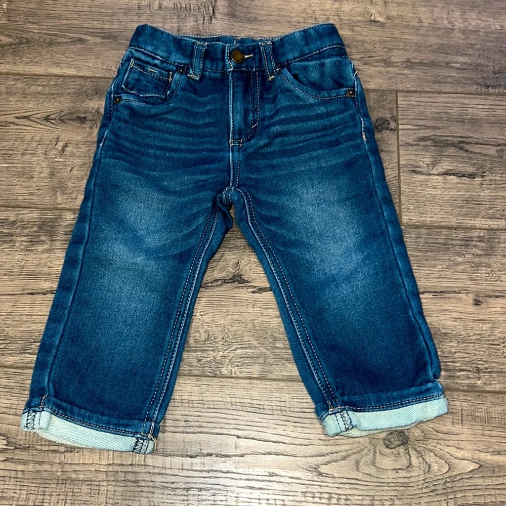 Oshkosh roll cuff jeans 18 months super soft